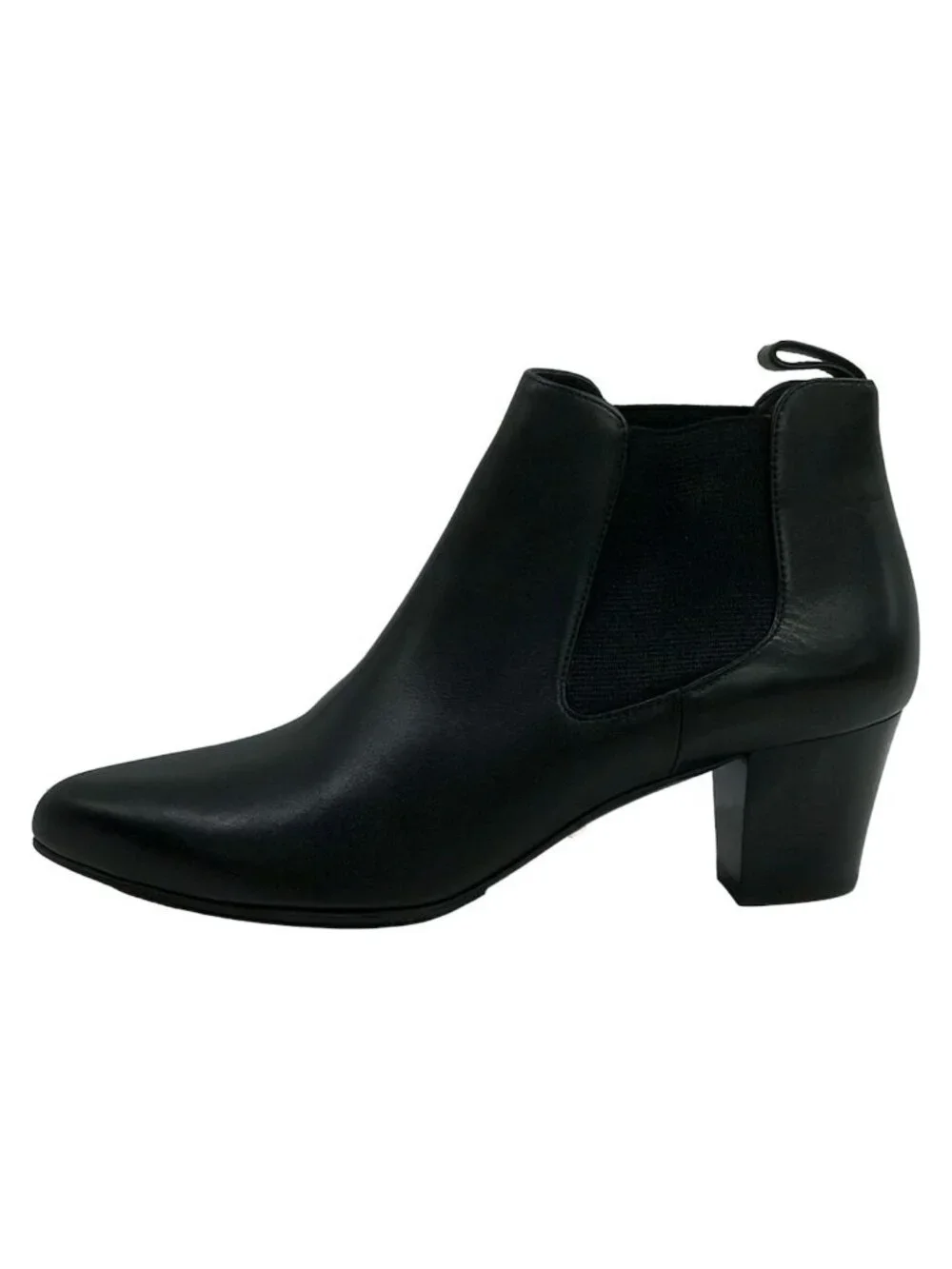 Gucci Short Boots 36 Black Side Gore Leather